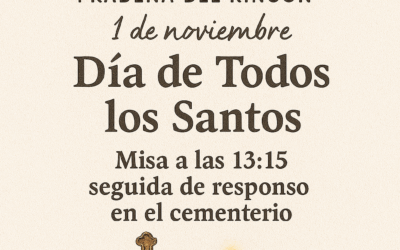 Día de Todos los Santos – 1 de noviembre