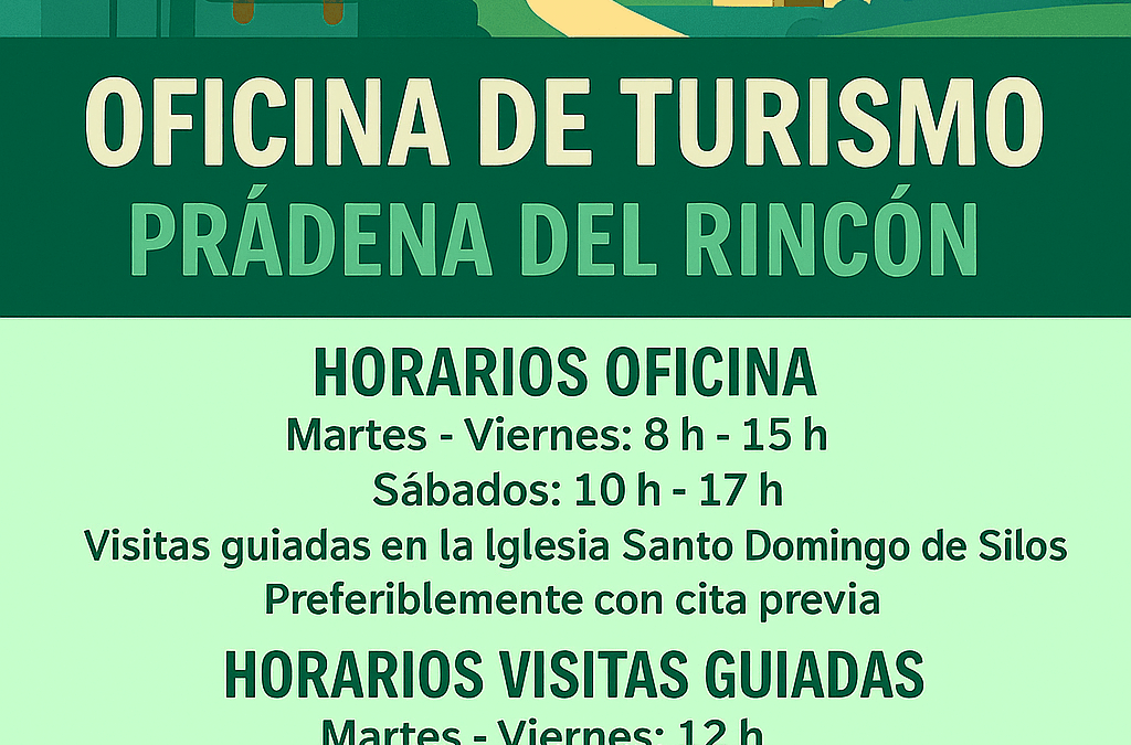 Nuevos Horarios Oficina de Turismo