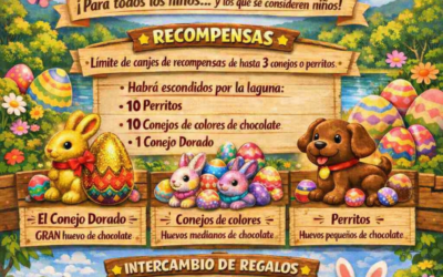 CAZA DE HUEVOS DE PASCUA – JUEVES 2 DE ABRIL