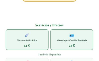 SERVICIO MUNICIPAL VACUNACION VETERINARIA