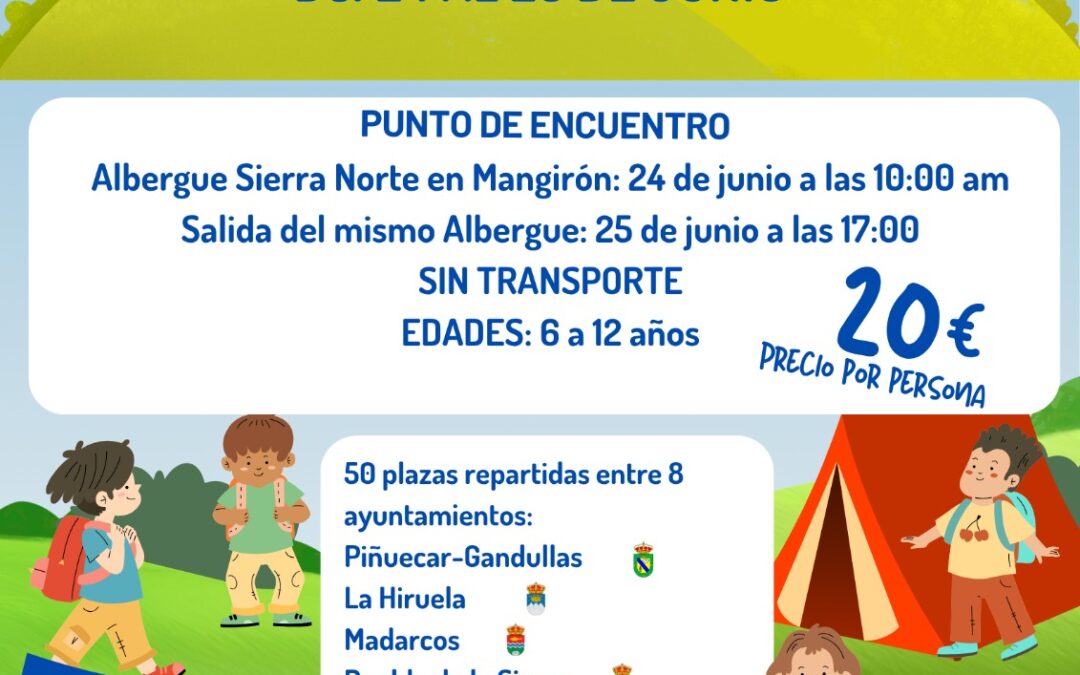 CAMPAMENTO MANGIRÓN 24-25 JUNIO