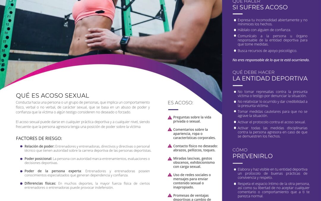PREVENCIÓN DE ACOSO EN EL DEPORTE