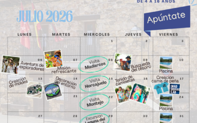 PROGRAMACIÓN DE ACTIVIDADES DE VERANO EN PRÁDENA DEL RINCÓN